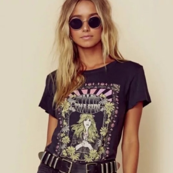 Tops - SOLD OUT Stevie Nicks Follow the Sun Graphic Concert Tee